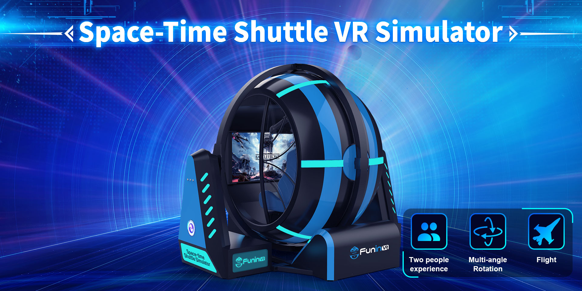 FuninVR Space Shuttle VR machine